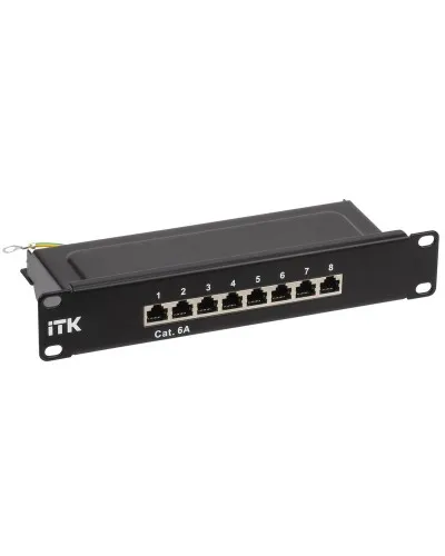 PP08-1UC6AS-D05-10. Патч-панель 10. ITK в Перми