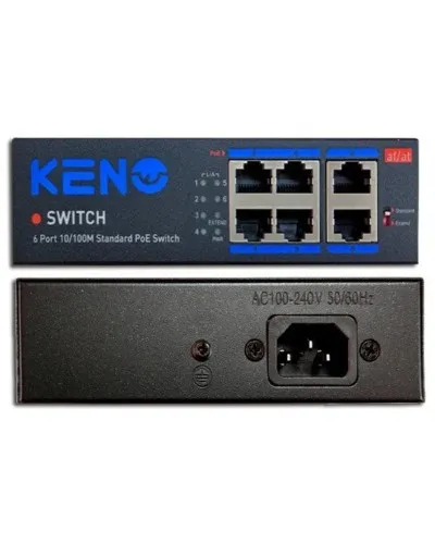 KN-SW402POE+. Коммутатор с питанием по PoE. KENO в Перми