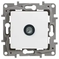 Розетка TV оконечная 5 дБ ETIKA, белая (672265). Розетка. LegranD