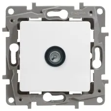 Розетка TV оконечная 5 дБ ETIKA, белая (672265). Розетка. LegranD