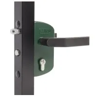 LTKZ4040 P1L (цвет: RAL 6005, зеленый). Замок механический для калиток. Locinox