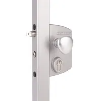 LIKQ4040 U2L (цвет: ZILV, серебро). Замок электромеханический для калиток. Locinox