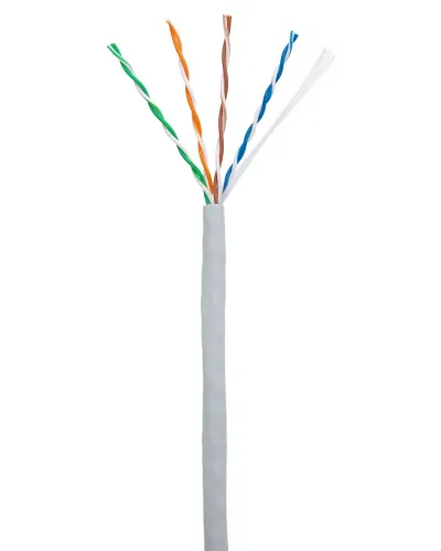 U/UTP 4pair, Cat5e, In, PVC (CCA-UU004-5E-PVC-GY). Кабель «витая пара» (LAN) для структурированных систем связи. NETLAN в Перми