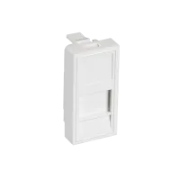 EC-IMH-1-WT-10 (10шт). Вставка 45x45 (Mosaic) для 1 модуля Keystone Jack. NETLAN