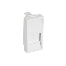 EC-IMH-1-WT-10 (10шт). Вставка 45x45 (Mosaic) для 1 модуля Keystone Jack. NETLAN