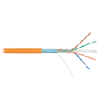 F/UTP 4pair, Cat6, Solid, In, PVC (NKL 9240C-OR). Кабель «витая пара» (LAN) для структурированных систем связи. NIKOLAN