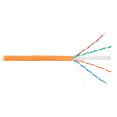 U/UTP 4pair, Cat6, Solid, In, нг(А)-HF (NMC 9140C-OR). Кабель «витая пара» (LAN) для структурированных систем связи. NIKOMAX