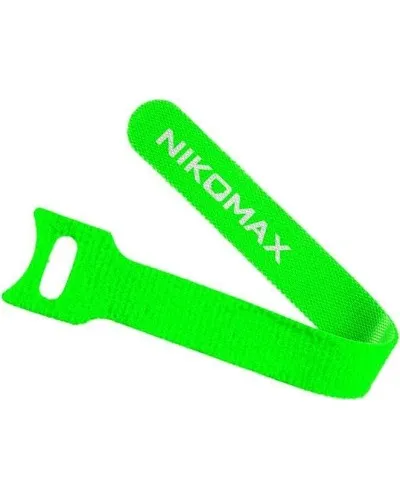 NMC-CTV240-16-SB-GN-10 (10шт). Стяжка-липучка с мягкой пряжкой. NIKOMAX в Перми
