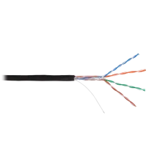 U/UTP 4pair, Cat5e, Solid, Out, нг(А)-HF (NMC 2100B-BK). Кабель «витая пара» (LAN) для структурированных систем связи. NIKOMAX
