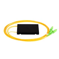 NMF-SPP1X2A1-SCA-B. Сплиттер планарный 1x2, 9/125мкм, SC/APC, 2 мм. NIKOMAX
