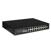 SW-8182/L(300W). Коммутатор 16-портовый  Gigabit Ethernet с PoE. OSNOVO