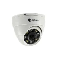 IP-E024.0(2.8)PL. Видеокамера IP купольная. Optimus
