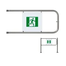 PERCo-BH02 1-17. Поворотная створка. PERCo