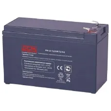 PM-12-7.2. Аккумулятор герметичный свинцово-кислотный. POWERCOM