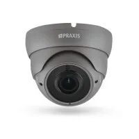PE-7142IP 2.8-12 A/SD. Видеокамера IP купольная. Praxis