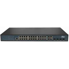 RVi-1NSM24G-4C. Коммутатор с питанием по PoE. RVi