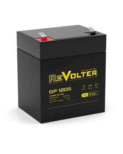 Revolter GP 1205. Аккумулятор автомобильный герметичный свинцово-кислотный. Revolter в Перми