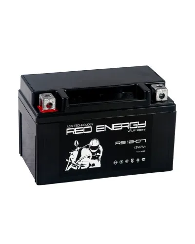 Red Energy RS 1207. Аккумулятор герметичный свинцово-кислотный стартерный. Red Energy в Перми
