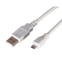 Кабель USB-A – micro USB, 1А, 1,8м, ПВХ, белый REXANT (18-1164): Кабель для программирования
