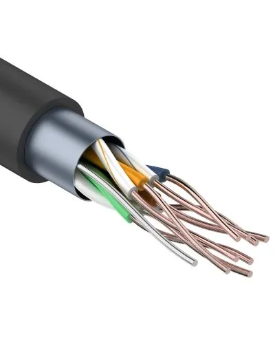 F/UTP 4PR 24AWG CAT5e 305м OUTDOOR REXANT (01-0146). Кабель «витая пара» (LAN) для структурированных систем связи. Rexant в Перми