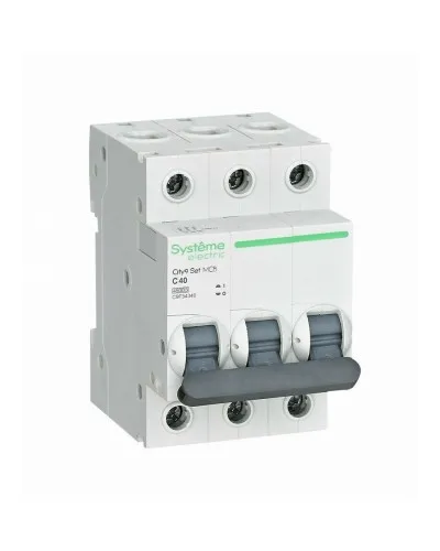 City9 Set 3P 40А 4.5kA С (C9F34340). Автоматический выключатель. Systeme Electric в Перми