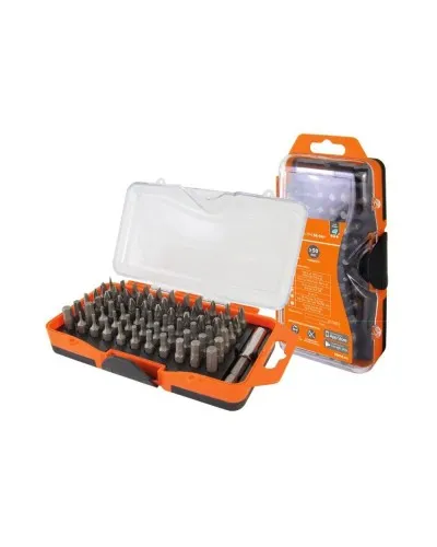 Набор бит №4, 66 бит: SL, PH, PZ, HEX, TORX, SQ,  удлинитель, сталь CR-V «Алмаз» TDM (SQ1019-0104): Набор бит в Перми