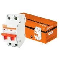 ВА47-29 2Р  6А 4,5кА х-ка С (SQ0206-0089). Автоматический выключатель. TDM ЕLECTRIC