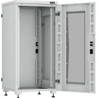 TFI-246060-PMMM-R-GY. Шкаф телекоммуникационный 19 напольный 24U. TLK