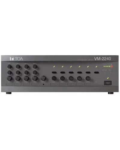 VM-2240 ER (TOA). Усилитель трансляционный зональный, 240 Вт. TOA в Перми