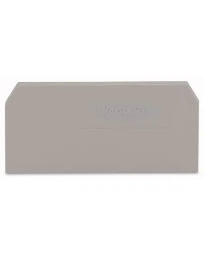 WAGO 280-308 торцевая и промежуточная пластина, серая. Торцевая и промежуточная пластина. WAGO в Перми