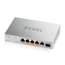 XMG-105HP-EU0101F. Мультигигабитный PoE++ коммутатор. ZYXEL
