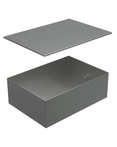 Коробка металлическая с крышкой для заливки в пол BOX/8-12 (70181): Коробка металлическая с крышкой для заливки в пол 309х217х105мм, для люков 70083, 70012 в Перми
