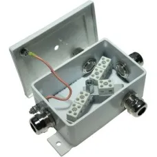 КМ-О (8к*10,0)-IP66-d, три ввода: Коробка монтажная огнестойкая