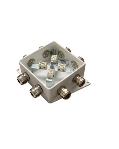 КМ-О (8к)-IP66-120х120, четыре ввода. Коробка монтажная огнестойкая. Гефест в Перми