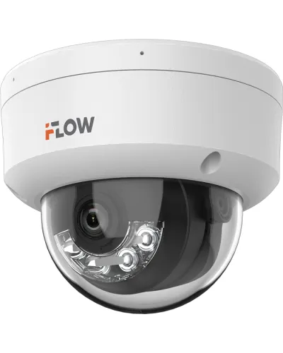 F-IC-2422C2MS(2.8мм). Бюджетная IP-видеокамера купольная. i-FLOW в Перми