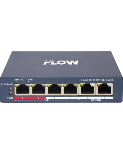 F-SW-EM206POE-VM/L. Коммутатор с POE. i-FLOW в Перми