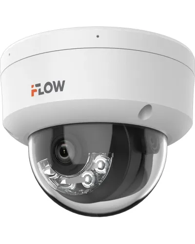 F-IC-2482C2MS(4мм). Бюджетная IP-видеокамера купольная. i-FLOW в Перми