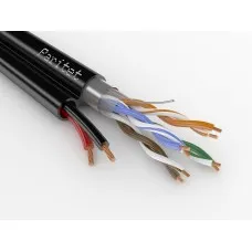 ParLan combi F/UTP4 Cat5e + 2х0,75 PE. Кабель «витая пара» (LAN) для структурированных систем связи. Паритет