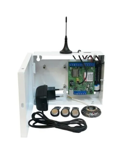 S400L-2GSM-BK12-W-li Kit Нано LAN клеммники (li-ion АКБ 2800мАч, цвет белый). Устройство оконечное объектовое приемно-контрольное c GSM и LAN коммуникаторами. Проксима в Перми