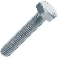 Болт с шестигранной головкой нержавеющий (А2) M6х45 (DIN 933) (100 шт) (PR08.7435). Болт с шестигранной головкой нержавеющий. Промрукав
