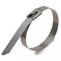 Стяжки кабельные стальные СКС (316) 7,9х400 (100 шт) (PR08.3973). Стяжки кабельные стальные. Промрукав