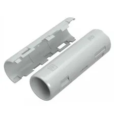 Муфта разборная D20 атмосферостойкая серая (PR13.0410). Муфта разборная. Промрукав