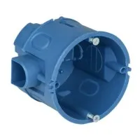 Коробка установочная Ø68х60 GENERICA (UKT10-068-060-000-A-S-UO). Коробка установочная СЗ блочная для твердых стен (со стыковочными узлами). GENERICA