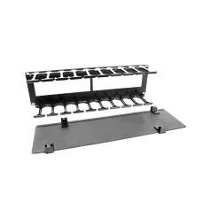 ГКО-П-2-9005. Горизонтальный кабельный органайзер. ЦМО